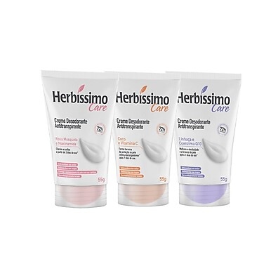 Herbíssimo Care: Kit Desodorante Natural 48h