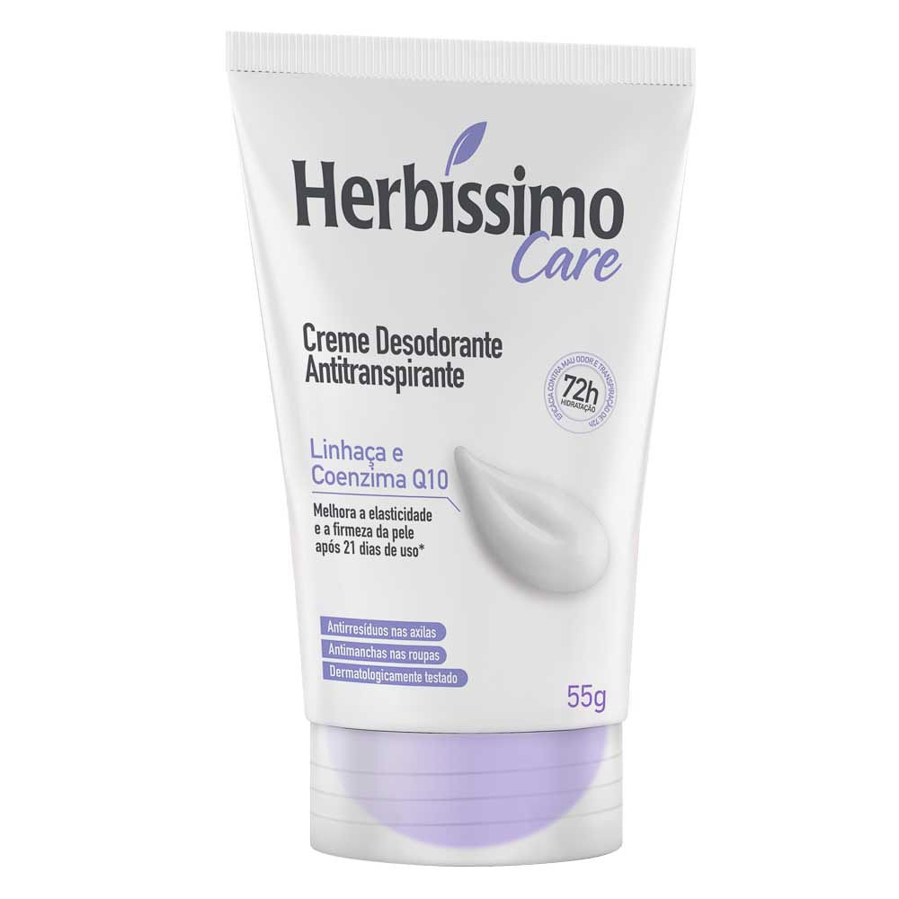 Herbíssimo Care Linhaça & Coenzima Q10: 72h de Proteção