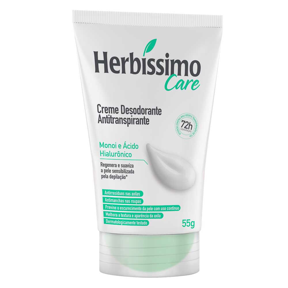 Herbíssimo Care Monoi & Ácido Hialurônico: 72h de Proteção