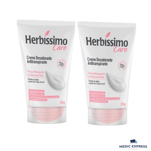 Herbíssimo Care Rosa Mosqueta: Axilas Claras e Protegidas 72h