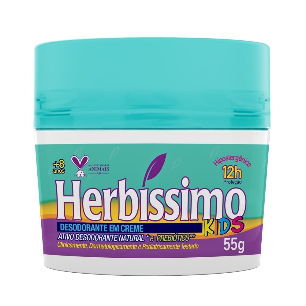 Herbíssimo Kids: Desodorante Suave para Crianças