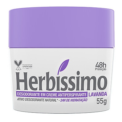 Herbíssimo Lavanda: 48h de Proteção e Relaxamento