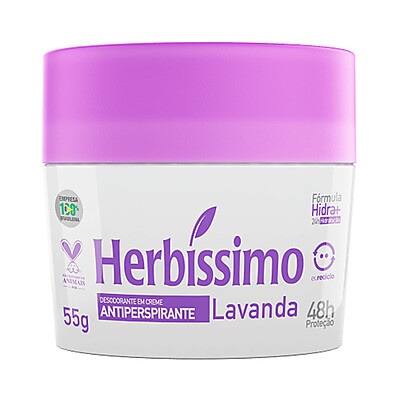 Herbíssimo Lavanda: Proteção e Hidratação 48h