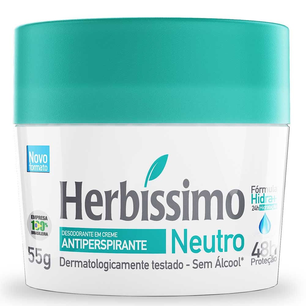 Herbíssimo Neutro: Proteção e Frescor Sem Perfume