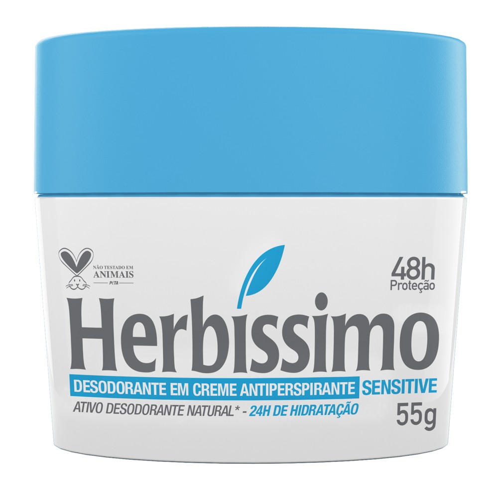 Herbíssimo Sensitive: Proteção 48h para Pele Sensível