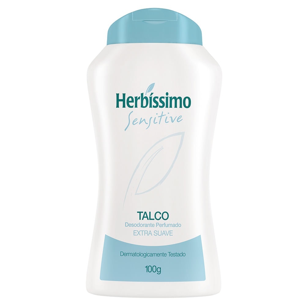 Herbíssimo Sensitive: Talco para Pele Sensível 100g
