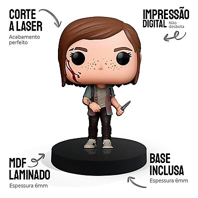 Funko Ellie The Last of Us: Decore com a Heroína!