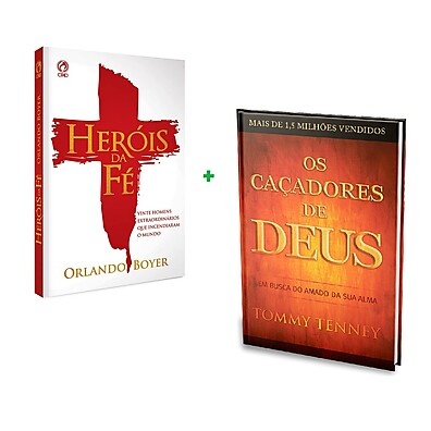 Heróis da Fé + Caçadores de Deus: Inspire-se!