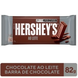 Hersheys 82g: O Chocolate Ao Leite Perfeito!