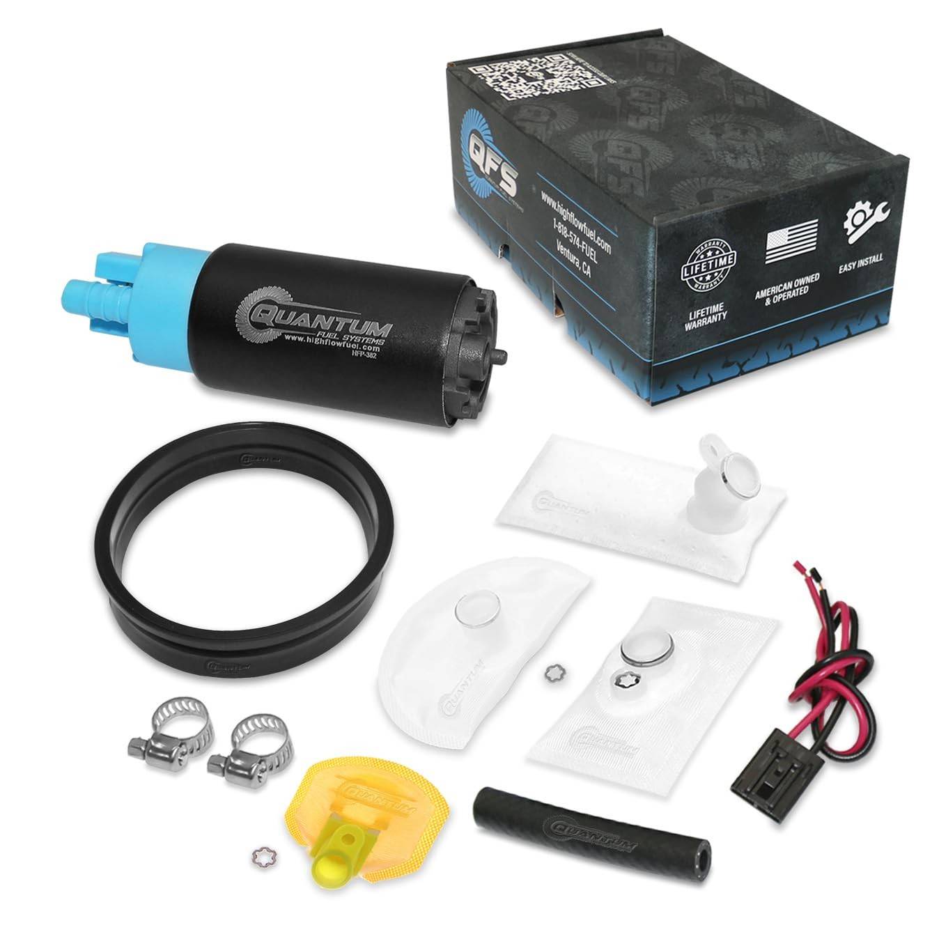 Bomba de Combustível QFS HFP-382-YT35 para Suzuki KingQuad 450/500/700/750 (2005-2020) - Kit Completo com Vedação