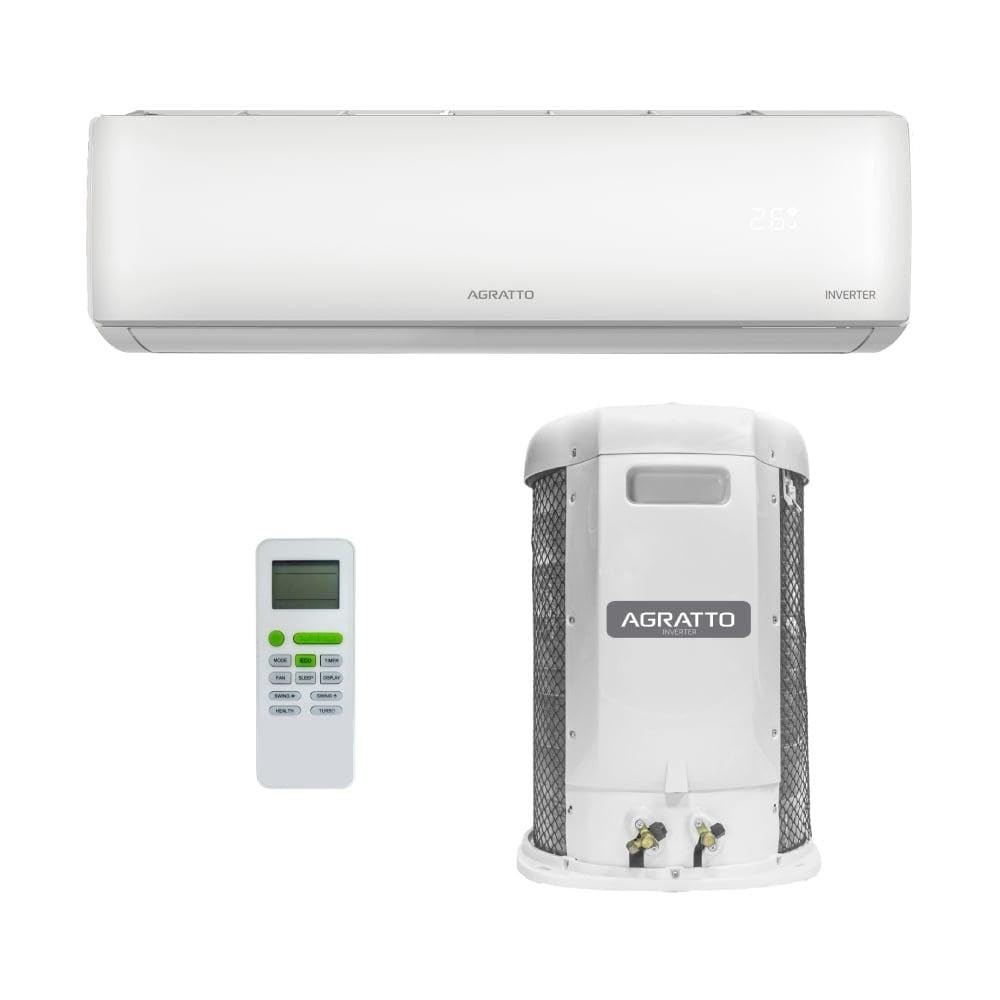 Ar Condicionado Split Hi Wall Inverter 24000 Btus Agratto Frio Liv Top 220V - Eficiência e Conforto com Tecnologia Avançada