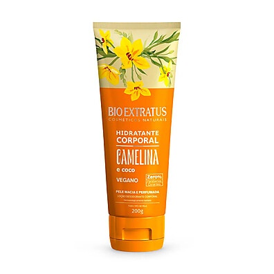 Hidratação Intensa: Loção Camelina & Coco Bio Extratus