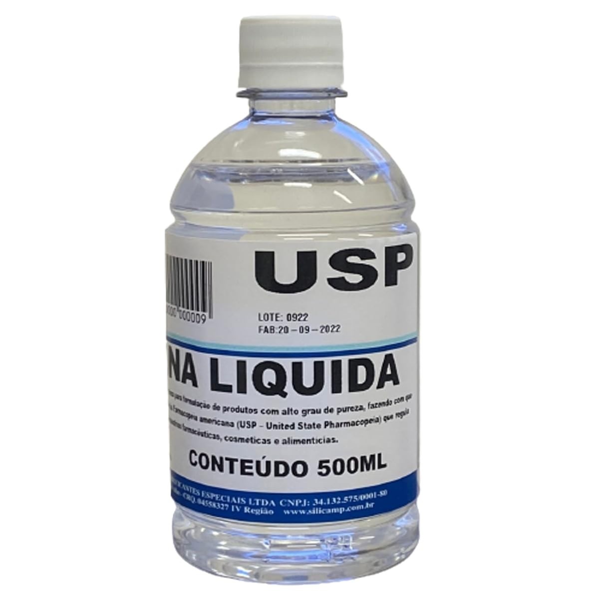 Vaselina Líquida Farmacêutica USP Pura Sem Cheiro 500ml - Hidratação Profunda e Versátil