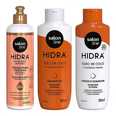 Hidratação Poderosa: Kit Óleo de Coco para Cabelos Cacheados