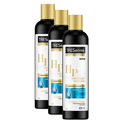 Hidratação Profunda TRESemmé: Kit 3 Condicionadores