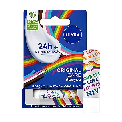 Hidratante Labial Nivea Original Care – Hidratação por 24h