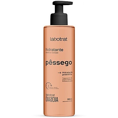 Hidratante Pêssego Labotrat: Nutrição e Firmeza