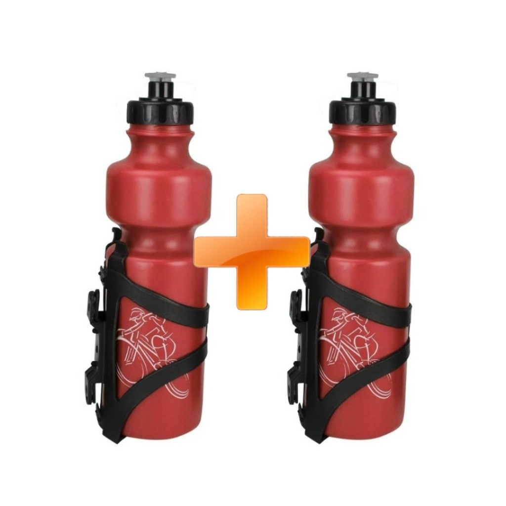 Caramanhola Bike 750ml + Suporte: Hidrate-se!