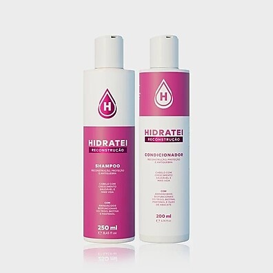 Hidratei Reconstrução: Kit Shampoo + Condicionador