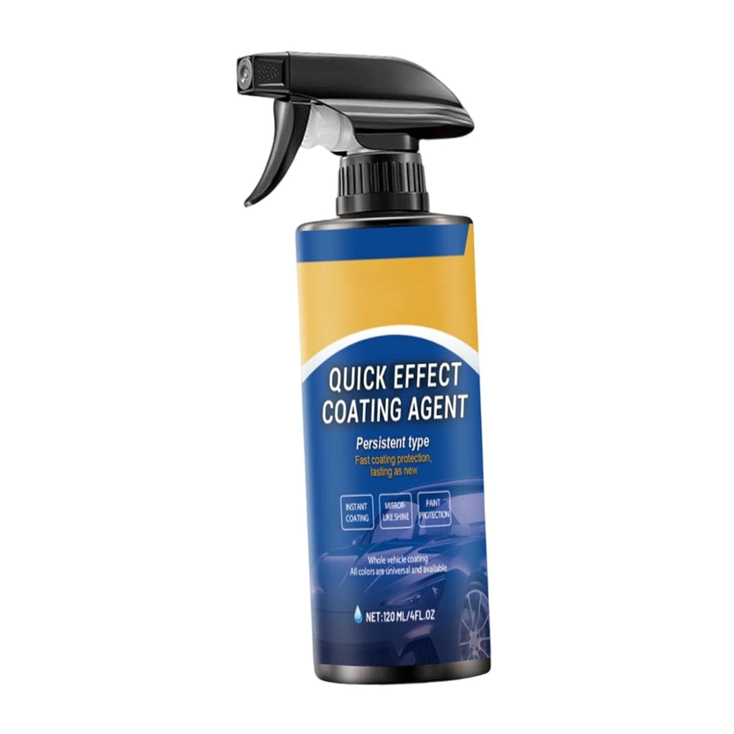 Spray de Revestimento Cerâmico Automotivo - Proteção com Alto Brilho e Efeito Hidrofóbico