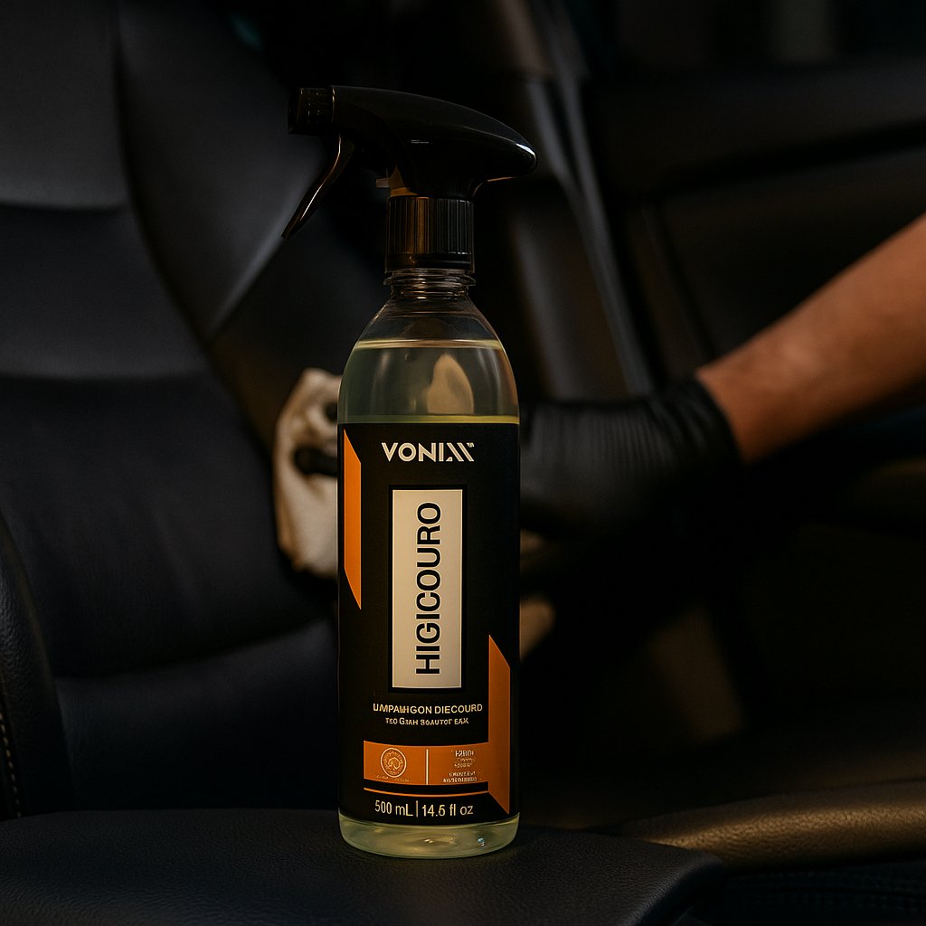 Higicouro Vonixx 500ml: Limpeza e Hidratação para Couro