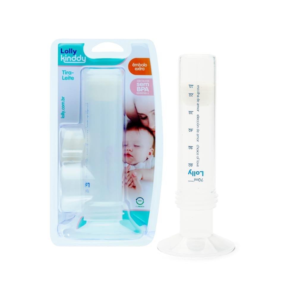 Lolly Tira Leite Transparente - Praticidade e Higiene no Armazenamento do Leite Materno