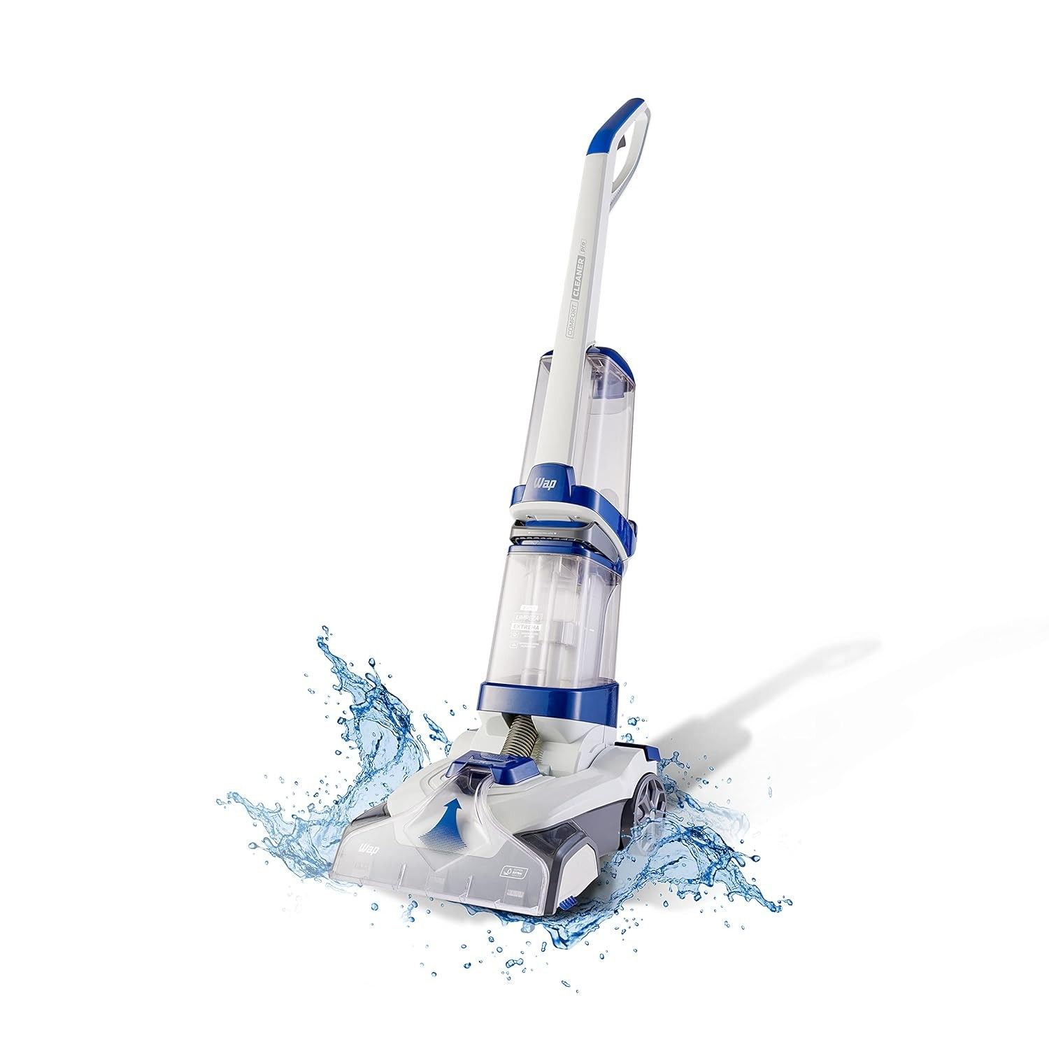 WAP Extratora e Higienizadora Vertical COMFORT CLEANER PRO 2000W - Limpeza Profunda em Tapetes e Pisos