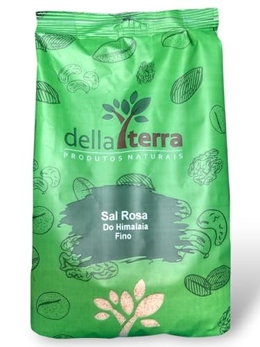 Sal Rosa Do Himalaia Fino 500g Della Terra
