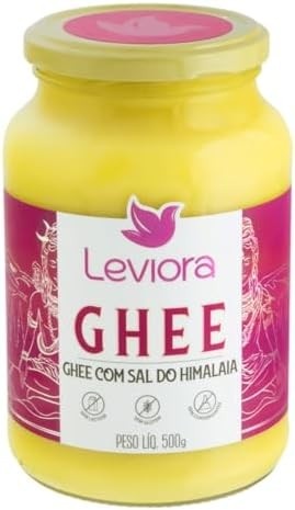 Manteiga Ghee Leviora Sal do Himalaia 500g