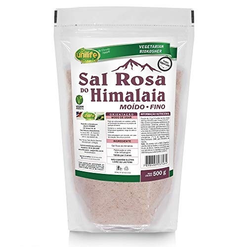 Sal Rosa do Himalaia Moido 500g Unilife
