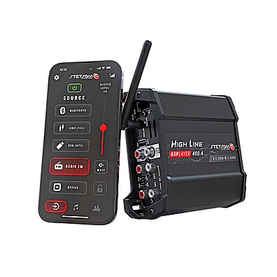 HL400.4 DSPLAYER: Amplificador Stetsom com DSP e USB