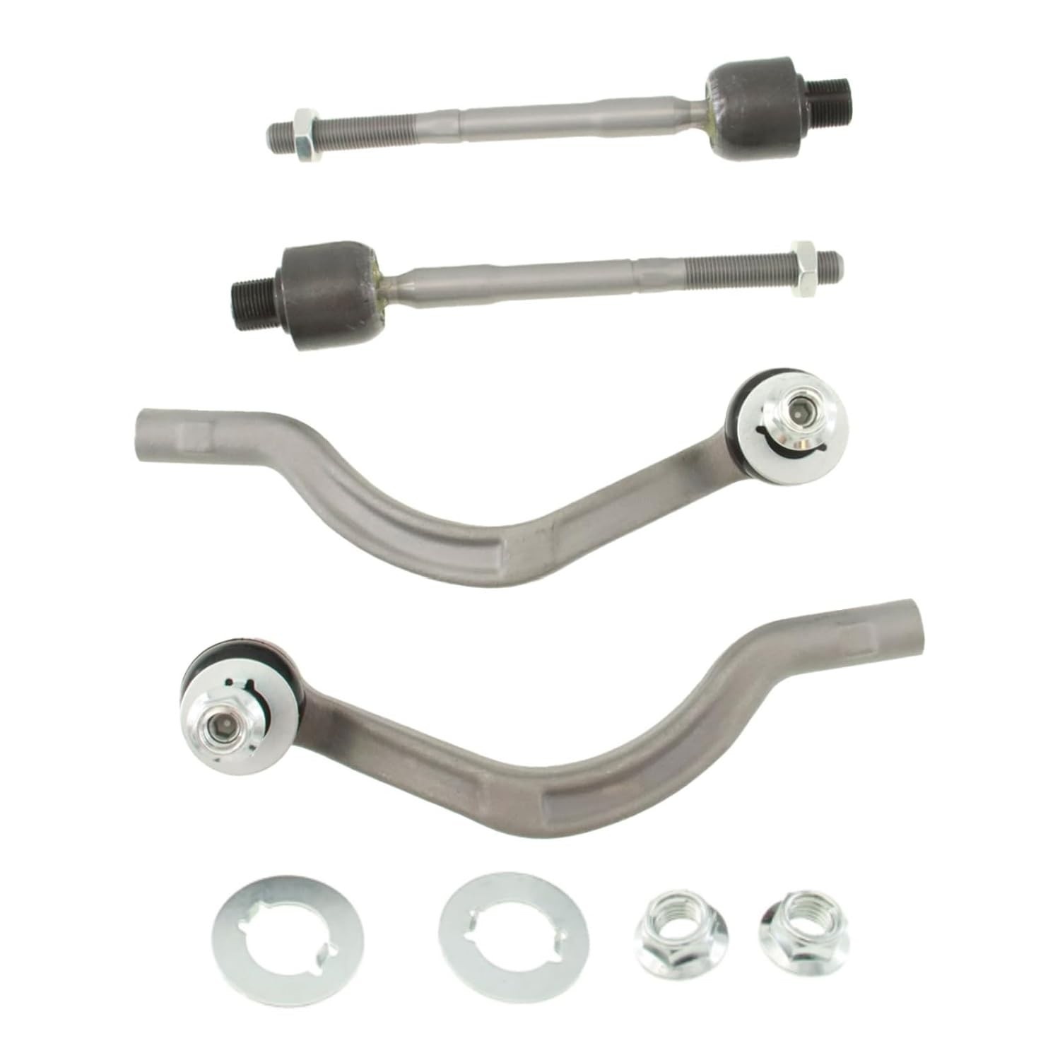 Kit 4 Peças Haste de Direção Externa Esquerda/Direita HLUCHY para Maserati Ghibli & Quattroporte (2014-2017)