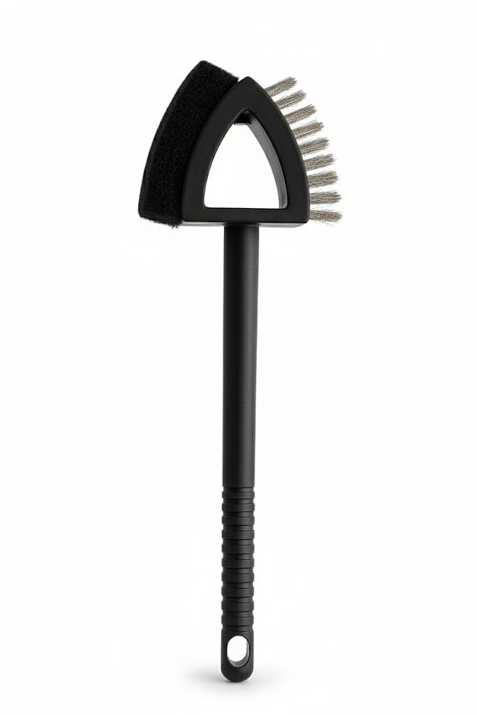 Escova de Aço Inox para Churrasqueira com Cabo Longo - HM9003 Grella