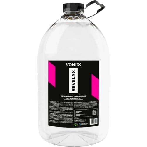 Revelax Vonixx Revelador de Holografias 5L - Solução Profissional para Impressão Holográfica