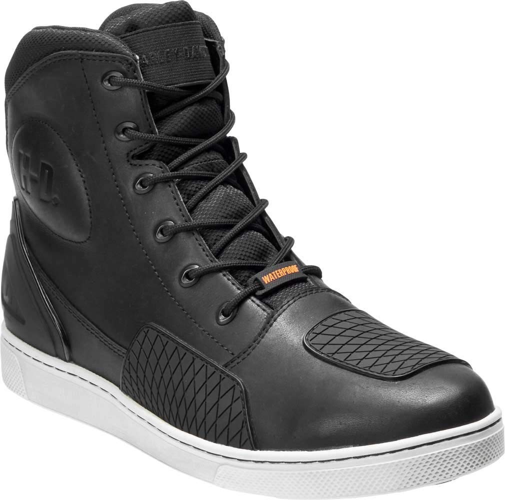 Harley-Davidson Holtman D96187 Bota masculina impermeável preta de 15 cm