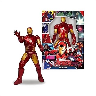 Homem de Ferro Gigante 45cm Articulado - Brinquedo Mimo