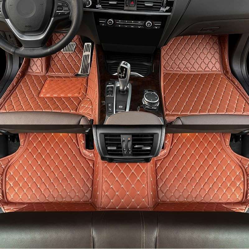Tapetes de Couro Personalizados GREATROAD para Honda Civic 2012-2016 | Cobertura Total e Proteção Premium