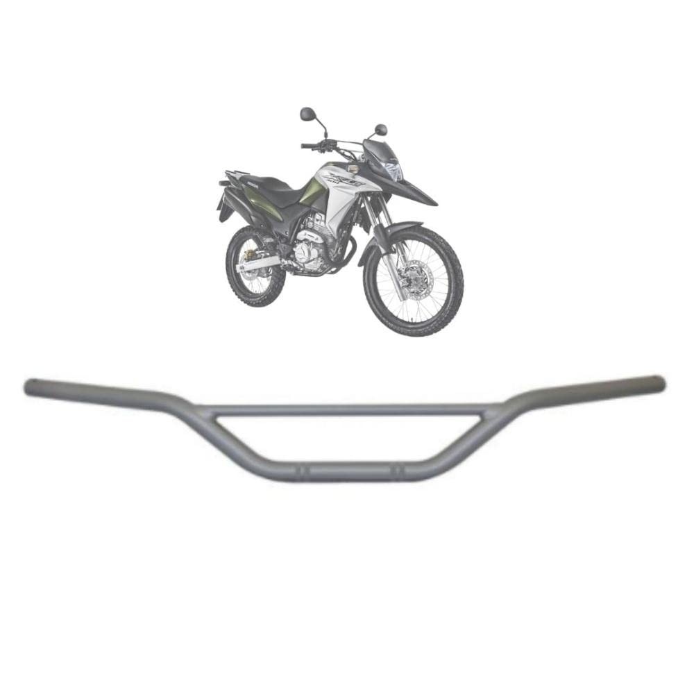 Guidão GVS Cinza para Honda XRE 300 2016: Estilo e Performance para Sua Aventura