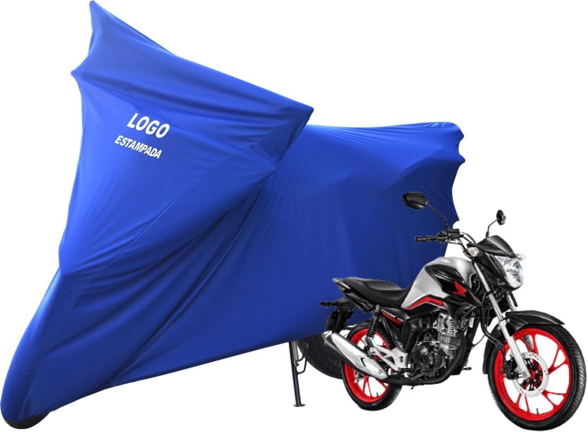 Capa de Moto Luxo Azul para Honda CG 160 Titan Start - Proteção Premium