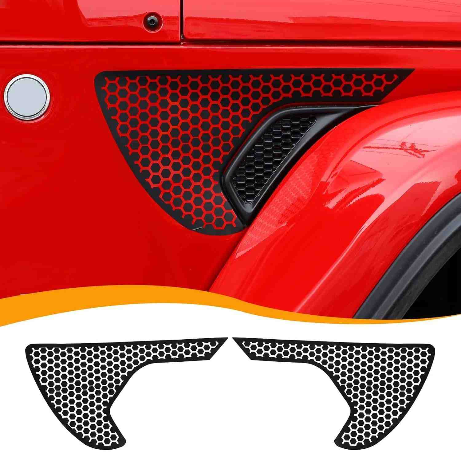 Adesivo Hoolcar para Para-lama Jeep Wrangler JL/JLU & Gladiator JT - Design Premium e Proteção