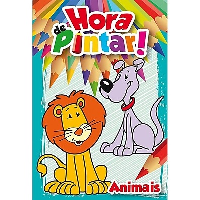 Hora de Pintar Animais: Diversão e Cores!