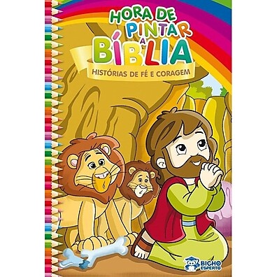 Hora de Pintar Bíblia: Fé e Coragem em Cores!