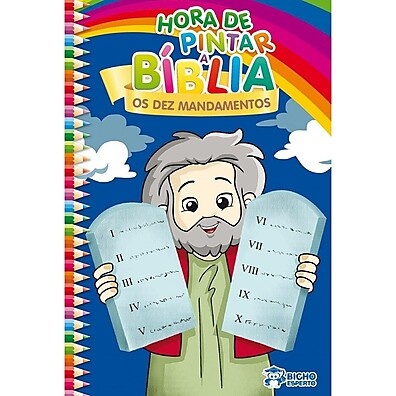 Hora de Pintar Bíblia – Os Dez Mandamentos