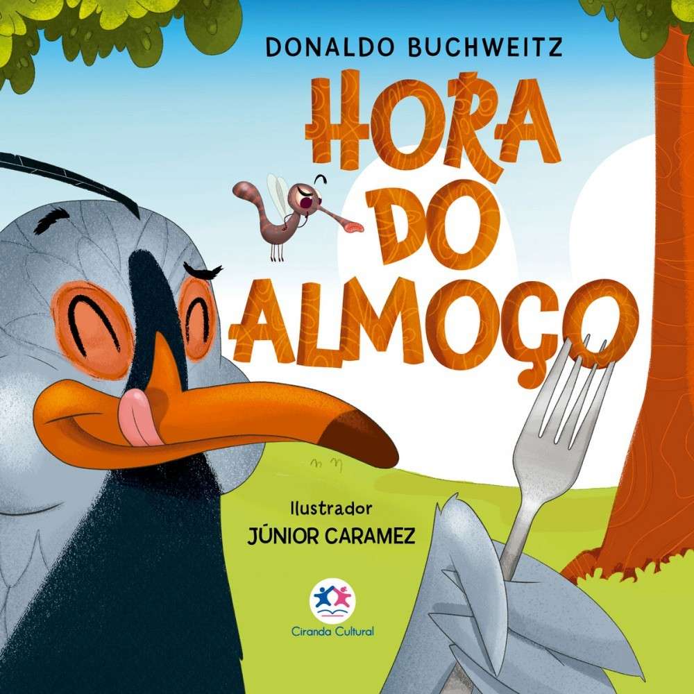 Hora do Almoço: Um Livro Divertido para Crianças