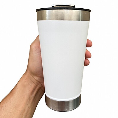 Copo Térmico 473ml com Abridor – Gelado por 4 Horas!