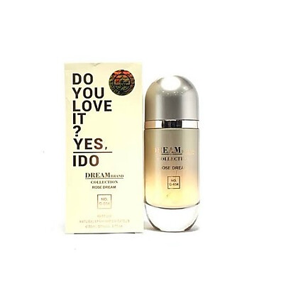 Dream Collection 80ml G-034: Perfume Feminino com Fixação de 8 Horas