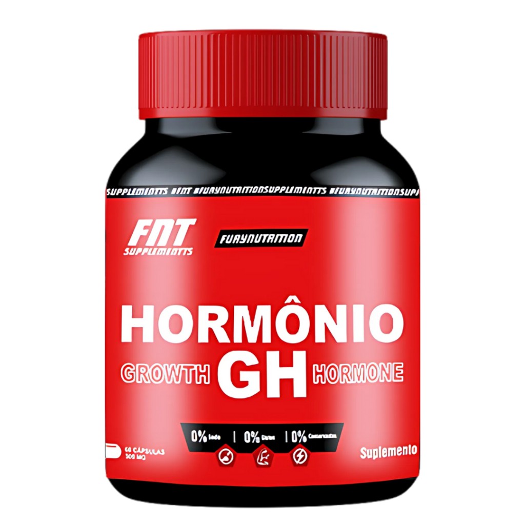 Hormônio GH FuryNutrition 500mg: Ganhe Massa Muscular com Poder