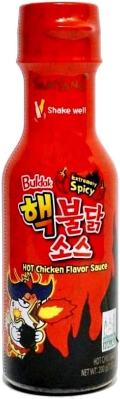 Molho de Pimenta Coreano Extremamente Picante Buldak Extemely Spicy Hot Chicken Flavor Sauce - 200g