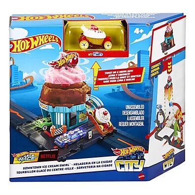 Hot Wheels City Sorveteria – Diversão Em Pista Com Carrinho Exclusivo