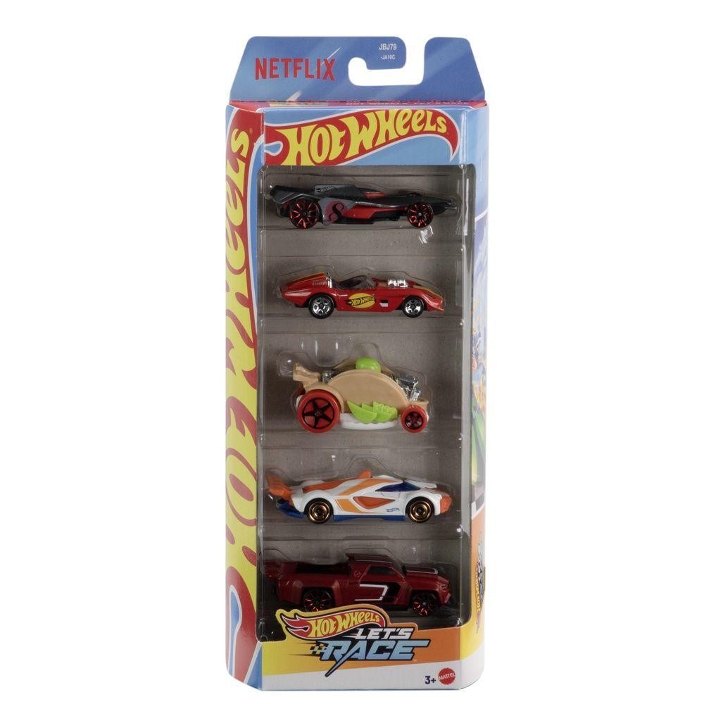 Hot Wheels Let's Race: 5 Carrinhos Incríveis!